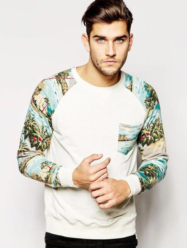 Unishops Tee - Hawaiian Sleeves